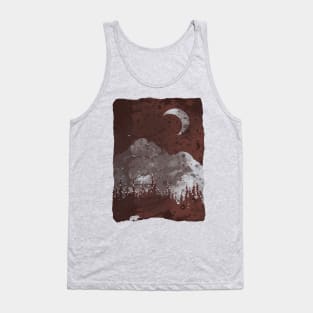 Winter Finds the Bear... Tank Top